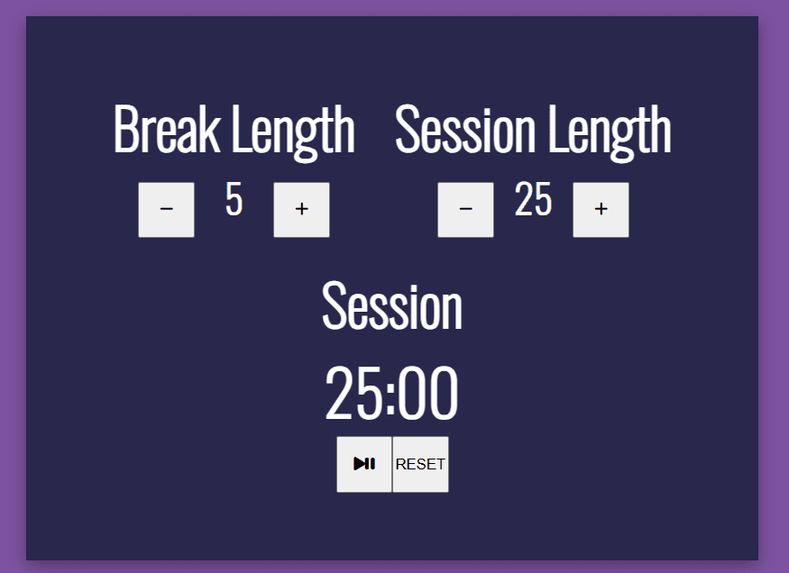 25 + 5 Clock